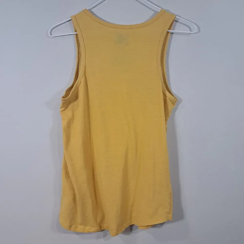 Junior's Small (3-5) Yellow Kodak Logo Tank - Picture 2 of 3